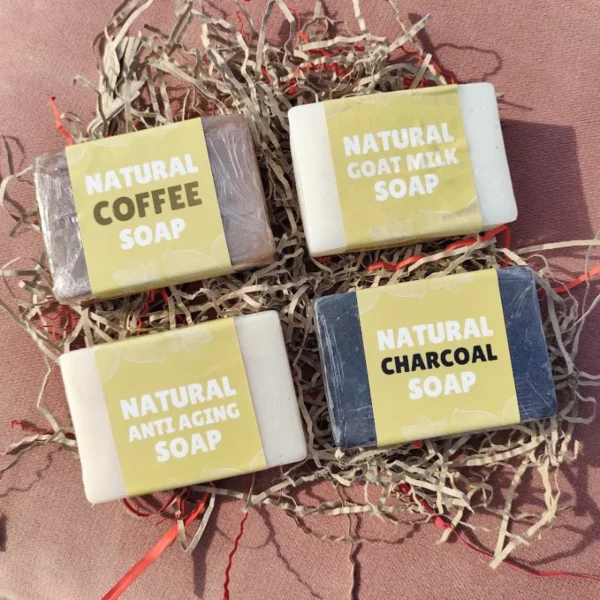 مجموعة صابون طبيعي باكيدج الصابون الطبيعي المتكامل