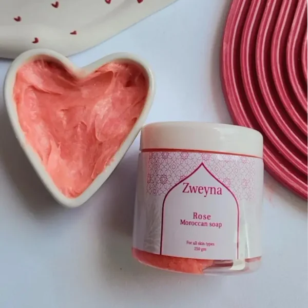 الصابون المغربي - بزيت الورد
